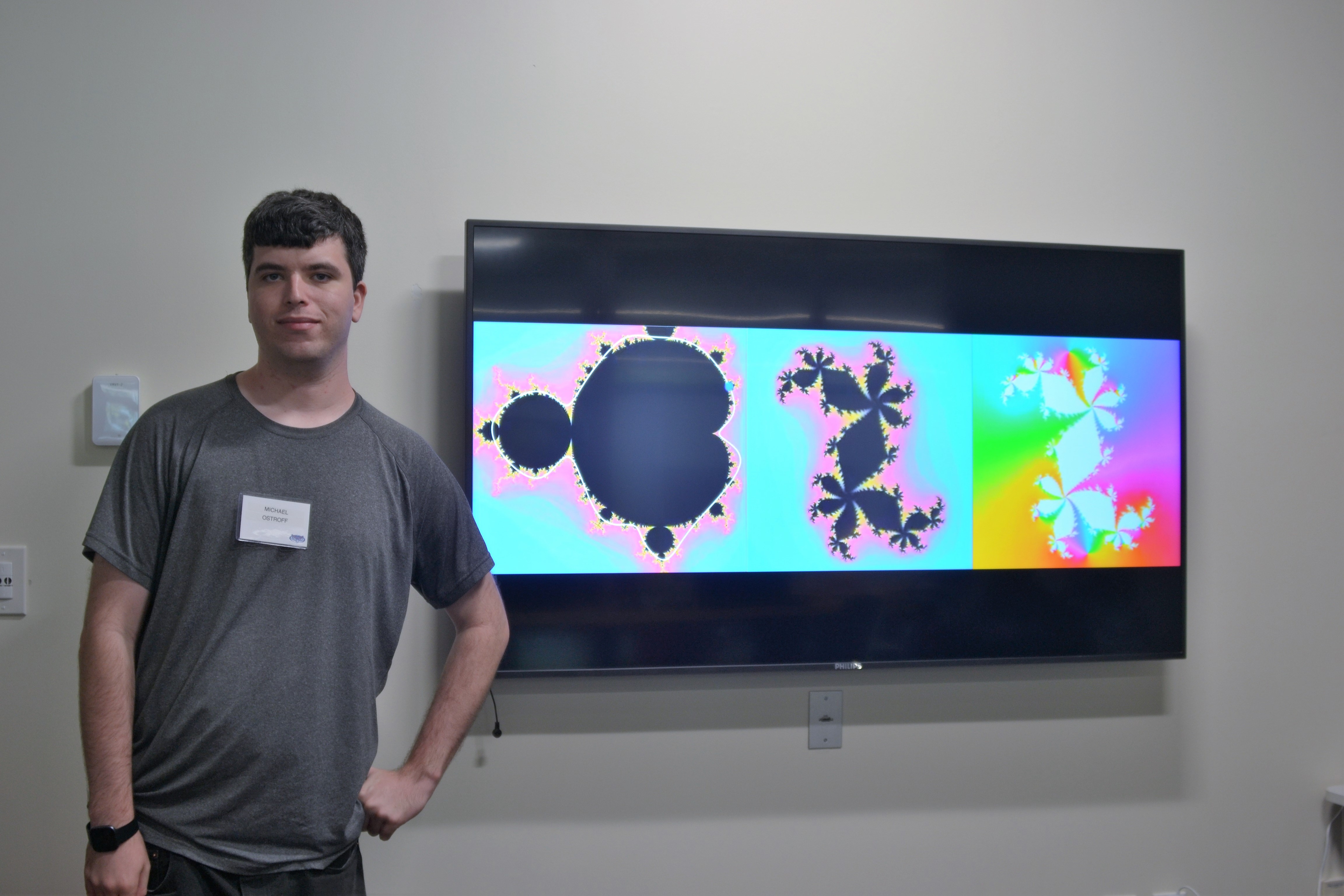 Ph.D. Student Michael Ostroff Attends Prestigious Wolfram Innovative Technology Summer School