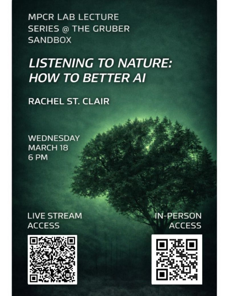 AI Lecture: Listening to Nature — How to Better AI